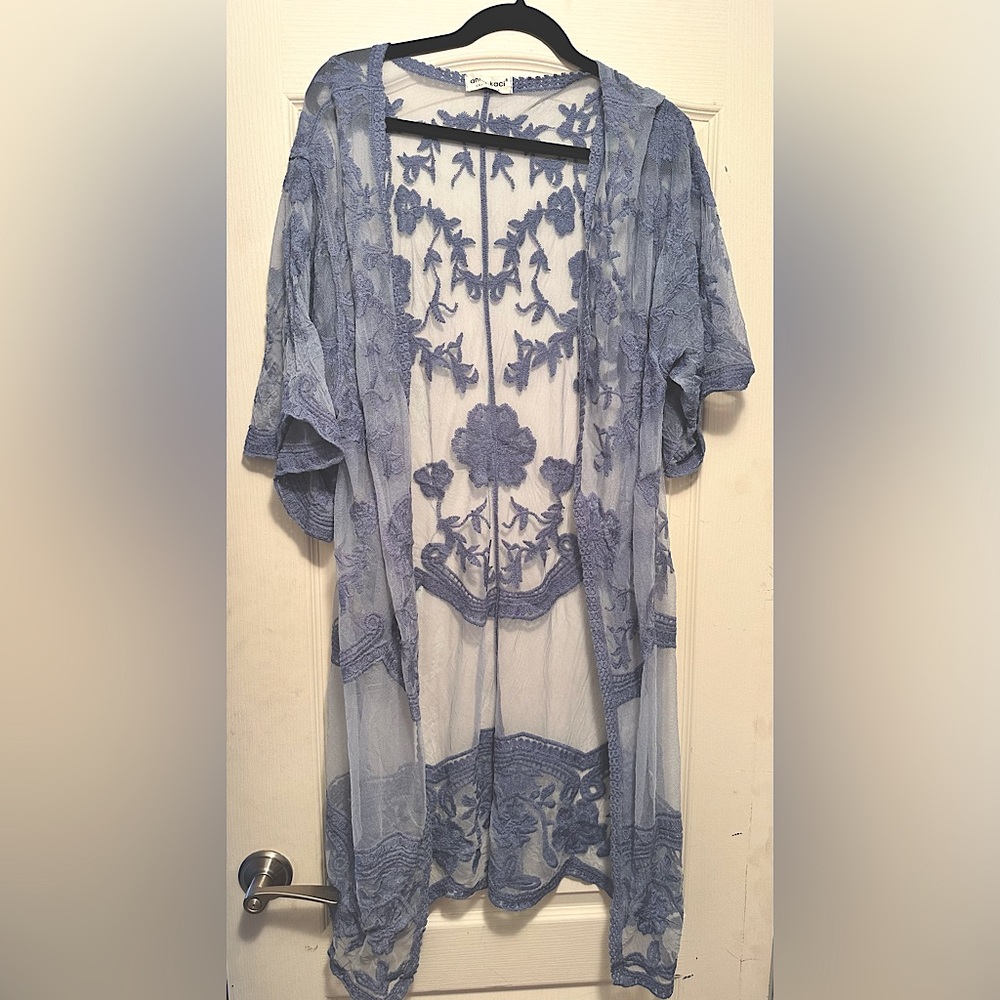 Lace duster/ kimono